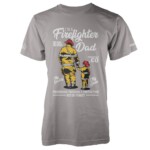 FIREFIGHTER DAD GRIS