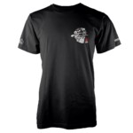 CAMISETA CALAVERA POKER NEGRA (CAMISETAS)