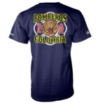 CAMISETA TIGRE BOMBEROS COLOMBIA AZUL (CAMISETAS)