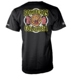 CAMISETA TRIGRE BOMBEROS COLOMBIA NEGRA (CAMISETAS)