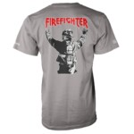 CAMISETA FIREFIGHTER ROCK GRIS (CAMISETA)