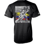 CAMISETA+BOMBERO LINEA NEGRA (CAMISETA)