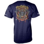 CAMISETA INDIAN FIREFIGHTER AZUL (CAMISETA)